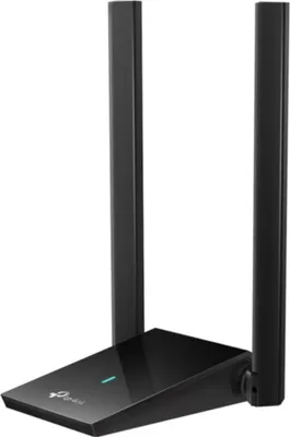 Produktbild von TP-LINK AX1800 Bezprzewodowa karta sieciowa USB z dwiema antenami i dużym wzmocnieniem - Bezprzewodowa - USB - WLAN - 1800 Mb/s - Czarny