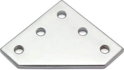 Produktbild von Verbinderplatte -L- Alu elox 60/60
