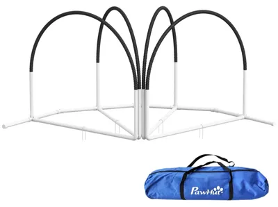 Produktbild von Hunde Agility Set Hundetrainingszubehör Agility Set 89 x 69 x 99 cm | Für Hunde Training Garten