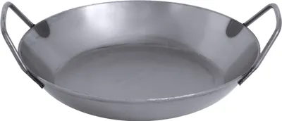 Produktbild von Paella-Eisenpfanne, induktionsgeeignet, mit zwei Griffen, Variante wählbar : 24 cm Variante: 24 cm