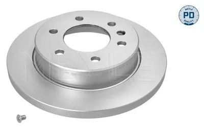 Produktbild von 2x MEYLE Bremsscheibe 015 523 1004/PD hinten 56 2mm 298mm