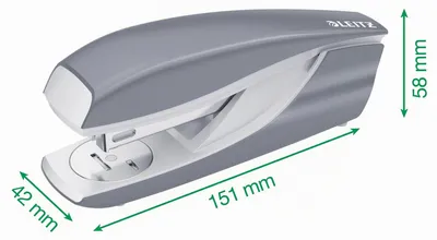 Produktbild von Leitz 55021062, 30 Blätter, Violett, P3, Metall, Kunststoff, 80 g/m², 4 cm