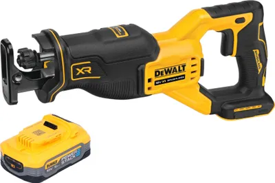 Obrázok produktu pre Akumulátorová priamočiara píla DeWalt DCS 382 N Priamočiara píla 18 V bezkartáčová + 1x akumulátor Powerstack 5,0 Ah - bez nabíjačky