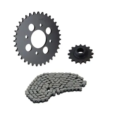 Produktbild von Kettensatz 3-teilig schwarz 16/35 Zähne für Hercules K50 Sprint (ab FG-Nr. 685160522)