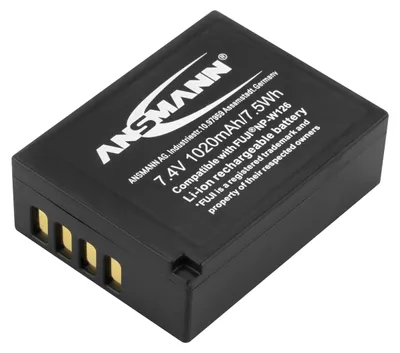 Produktbild von ANSMANN Akkupack A-Fuj NP-W 126 Ersatz für Kamera Finepix X-E1… 1400-0029