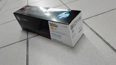 Produktbild von HP LaserJet 203X Gelb Original -Tonerkartusche mit hoher Reichweite, 2500 Seiten, Gelb, 1 Stück(e)