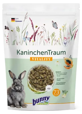 Produktbild von Bunny Nature Nagerfutter Kaninchen Traum Vitality 1,5 kg