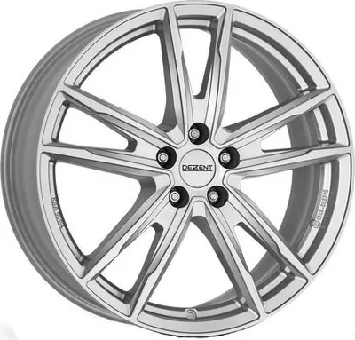 Produktbild von ALUFELGE DEZENT KF silver 7x18 5x114.3 ET 45 SILVER