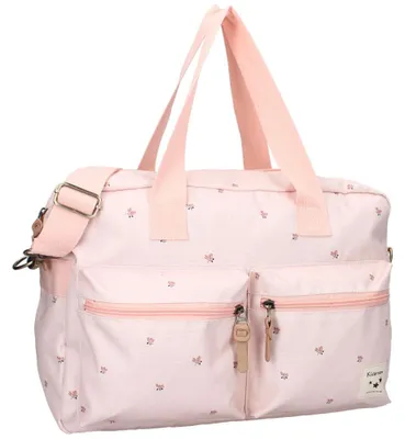 Produktbild von Große Rosa Baby Wickeltasche | mit Wickelunterlage | Kidzroom Care