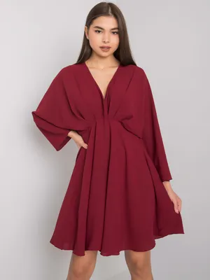 Obrázek produktu pro Italy moda Dámské šaty Kepi vínová