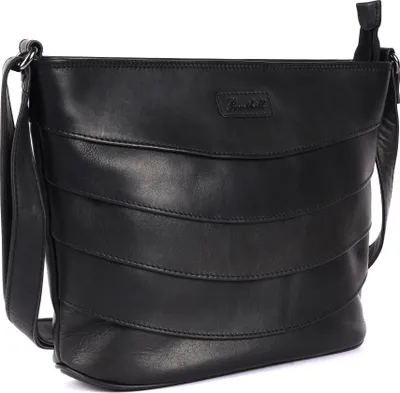 Produktbild von Benthill Damen Handtasche Leder - Shopper aus weichem hochwertigem Echtleder - Vintage Fashion Bag Beutel - Umhängetaschen - Schultertasche