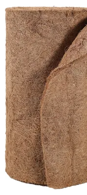 Produktbild von Eikuavons Kokosmatte 0,5 x 10 m, 8-10 mm dick, 1200 g/m², naturbelassen, Winterschutz und Unkrautschutz für Pflanzen