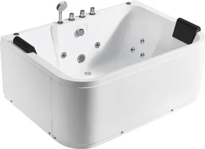 Produktbild von Whirlpool Massagedüsen Badewanne Doppelte Wanne Eckbadewanne Wanne 2 Personen