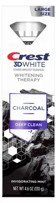 Produktbild von Crest - Zahnpasta 130g - Charcoal Deep Clean - Aktivkohle Aufhellung, KI-generiertes Bild