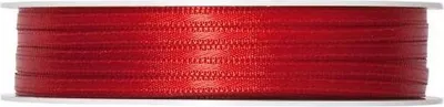 Produktbild von Satinband, Schleifenband, Dekoband 3mm, rot, 50m Rolle (1m=0,10 EUR) Halbach