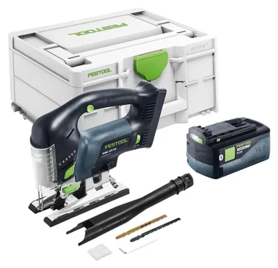 Produktbild von Festool PSBC 420-Basic Akku Pendelstichsäge 18 V 120 mm Brushless + 1x Akku 5,0 Ah + Systainer - ohne Ladegerät
