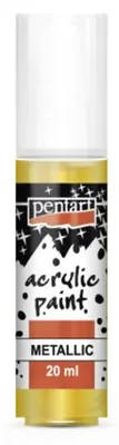 Produktbild von PENTART Metallic-Acrylfarbe 20 ml BAROCKGOLD