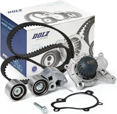 Produktbild von DOLZ KD172 Zahnriemensatz + Wasserpumpe für HYUNDAI i30 (FD) für KIA CEE'D Schrägheck (ED)