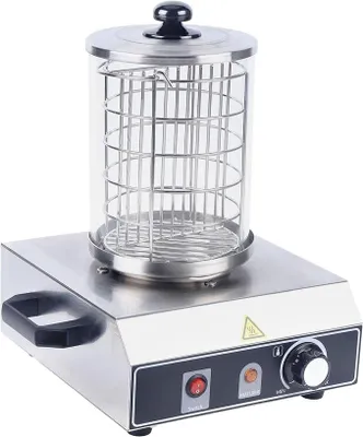 Obrázek produktu pro Ohřívač boeckwurstů, 220V, 350W, nerezová ocel, zařízení na přípravu hot dogů, ohřívač párků, ohřívač klobás, 30-85 °C – kompaktní zařízení na přípravu hot dogů pro stánky s občerstvením a gastronomii