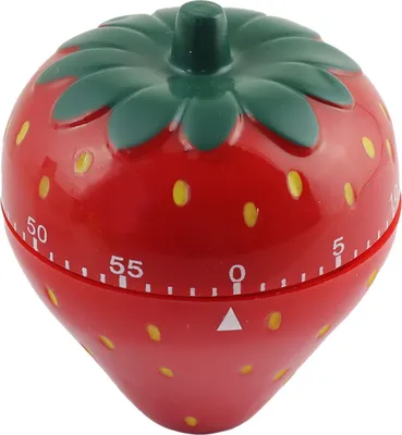 Produktbild von Witzige Eieruhr - origineller Küchentimer - Kurzzeitwecker - Erdbeere