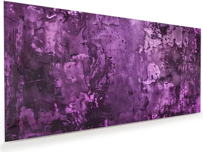Produktbild von Glasbild 110x55cm in XXL für Wohnzimmer, Schlafzimmer Motiv Abstrakte Wand