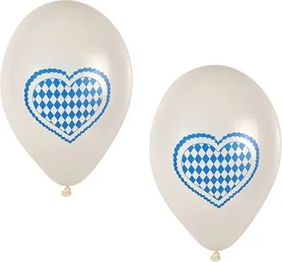 Produktbild von Luftballons Ø 25 cm "Bayrisch Blau"