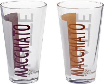 Immagine prodotto di Bicchiere per latte macchiato Flirt by R&B "Coffeeparty", 0,33 l lavabile in lavastoviglie, con decorazione, - 6 pezzi (130171)