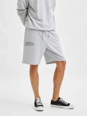 Immagine prodotto di Selected Loose Aaren Sportshorts Grau L Herren Grau L