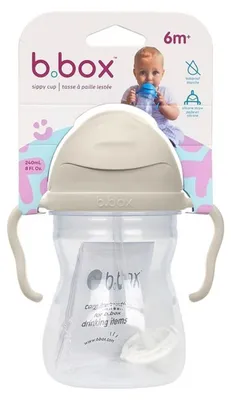 Zdjęcie produktu dla b.box Bidon Latte 240 ml - Modny i praktyczny wybór dla aktywnego malucha!
