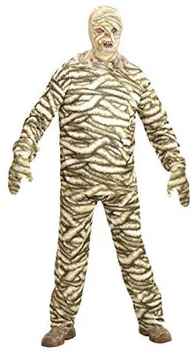 Productafbeelding van Mummiekostuum (jas, broek, masker), maat S