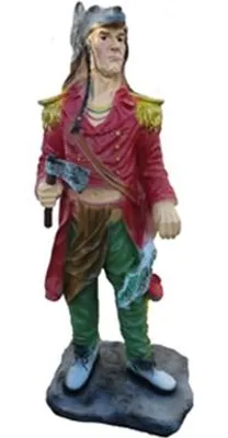 Zdjęcie produktu dla Rzeźba statuetka drwal 75 cm figura statuetki rzeźby ręcznie malowane figury