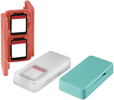 Produktbild von Hama 00054693, Hartschalenkoffer, Nintendo, Blau, Rot, Transparent, Nintendo Switch, Tragetasche, 230 mm