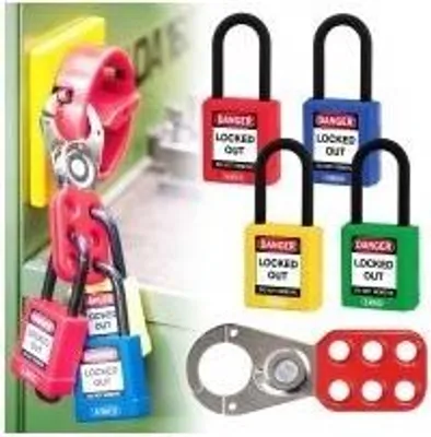Produktbild von Sicherheitsbügel für Vorhängeschloss Abus 40mm - Rot