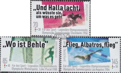 Produktbild von Briefmarken BRD (BR.Deutschland) 2019 Mi 3460-3462 (kompl.Ausg.) postfrisch Legendäre Olympiamomente