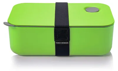 Lunchbox luftdicht 1 l Kunststoff grün rechteckig