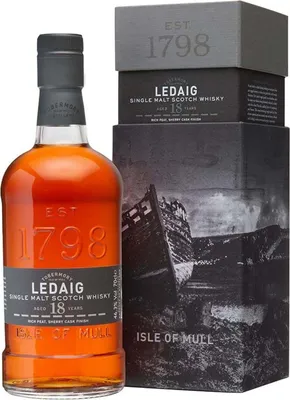 Produktbild von Ledaig 18 Years Old Single Malt Scotch Whisky 46,3% Vol. 0,7l in Geschenkbox