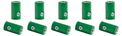 Produktbild von Viessmann 6881 - Muffen grün, 10 Stück  - Neu