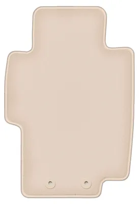 Produktbild von DURBAN Beige Velours-Fahrerfußmatte für Honda Accord VII Limousine, Kombi, Tourer, Type-S (2002-2008)