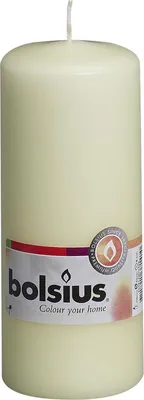 Produktbild von Bolsius Stumpenkerze Elfenbein 150/58mm