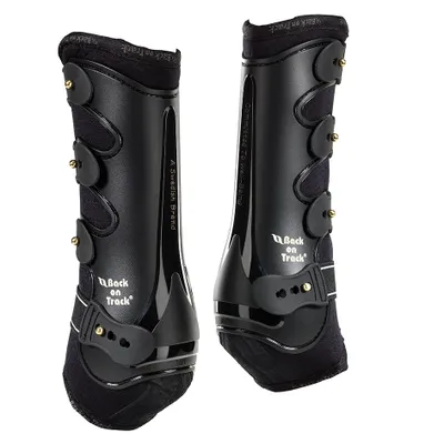 Produktbild von Back on Track Royal Work Hind Boots schwarz, Größe:Cob