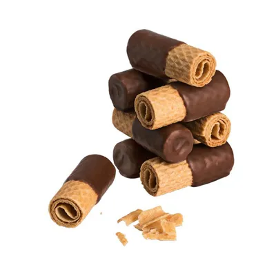 Produktbild von Bahlsen Waffeletten aus Vollmilch mit Schokolade überzogen 100g