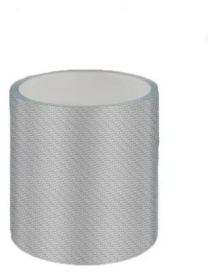 Obrázek produktu pro Samolepící fólie s karbonovým vzorem, rozměry 10 cm x 3 m, PVC, ochranná fólie, vhodná pro lemy dveří a prahy