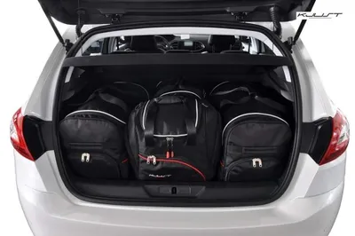 Produktbild von Peugeot 308 Hatchback 2013-2021 Kofferraumtaschen Set 4 Stk