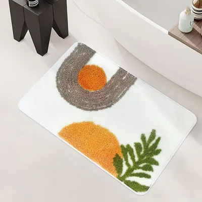 Produktbild von Böhmische Badematte 40 x 60 cm, saugfähig, schnelltrocknend, waschbar