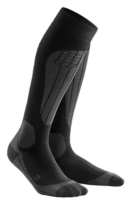 Obrázok produktu pre CEP Ski Thermo – dámske termo ponožky, čierna farba: veľkosť II