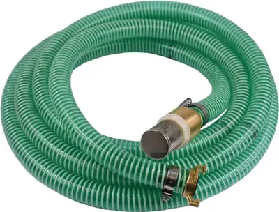 Produktbild von 1"/25mm Saug- + Druckschlauch mit Saugkorb, Rückschlagventil + Schnellkupplung 2m