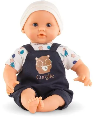 Immagine prodotto di Bambola Corolle Bébé Calin Maël, completo da orsetto, 30 cm, dai 18 mesi in su, profumata alla vaniglia