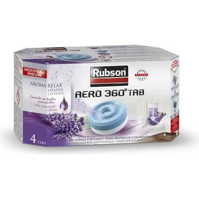 Immagine prodotto di 4 ricariche per assorbiumidità Rubson 2093425