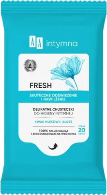 Obrázek produktu pro Ubrousky pro intimní hygienu Fresh 20ks.