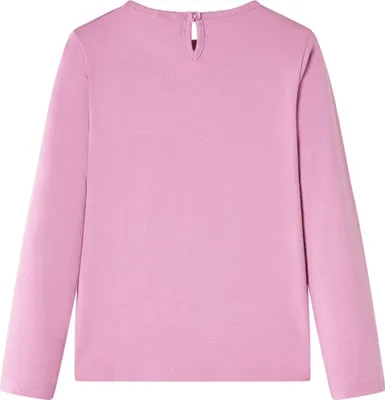 Produktbild von vidaXL Kinder-Langarmshirt Dunkelrosa 104